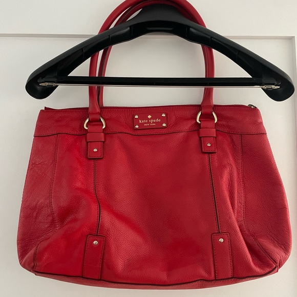 Kate Spade red bag - Picture 2 of 11